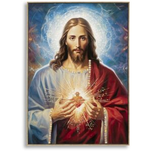 Mauro Ferretti Cuadro Jesús con Marco 72x4x102 cm