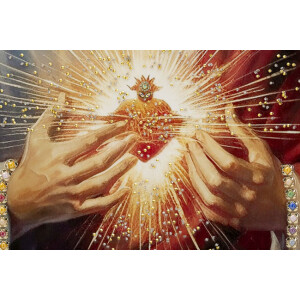 Mauro Ferretti Cuadro Jesús con Marco 72x4x102 cm