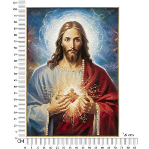 Mauro Ferretti Cuadro Jesús con Marco 72x4x102 cm