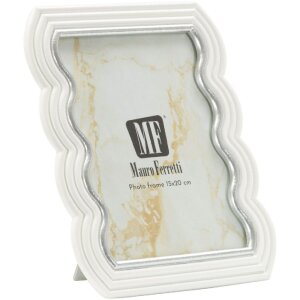 Mauro Ferretti Portarretratos Curty 15x20 cm blanco