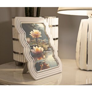 Mauro Ferretti Portarretratos Curty 15x20 cm blanco