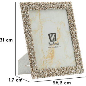 Mauro Ferretti Portarretratos Flujo 20x25 cm plata