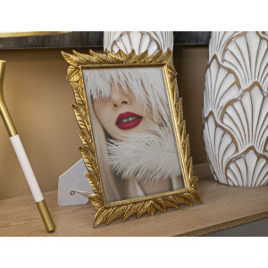 Mauro Ferretti Portarretratos Laurel 20x25 cm dorado