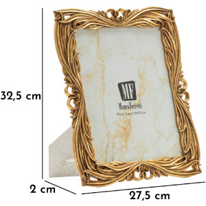 Mauro Ferretti Portarretratos Barocco 20x25 cm dorado