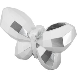 Mauro Ferretti Jarrón Mariposa 22,5x8x15 cm plata
