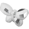 Mauro Ferretti Jarrón Mariposa 22,5x8x15 cm plata