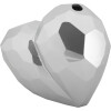 Mauro Ferretti Jarrón Corazón 19x9x18 cm plata
