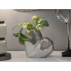 Mauro Ferretti Jarrón Corazón 19x9x18 cm plata