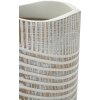 Mauro Ferretti Florero efecto madera Ø 18x45 cm blanco lavado