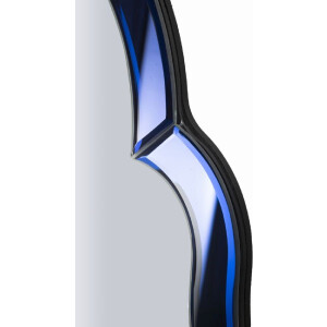 Mauro Ferretti Espejo de Pared Tanger 47x80 cm azul