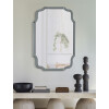 Mauro Ferretti Espejo de Pared Istanbul 60x1x90 cm gris