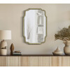 Mauro Ferretti Espejo de Pared Istanbul 60x90 cm Dorado