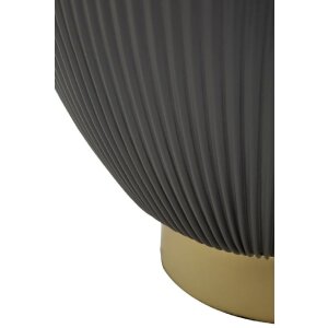 Mesa de centro Mauro Ferretti Elge Ø 46x45 cm gris