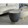 Mesa de centro Mauro Ferretti Elge Ø 46x45 cm gris