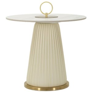 Mauro Ferretti Mesa Centro Nova Ø 60x54 cm Crema