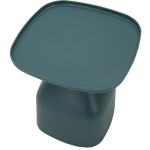 Mauro Ferretti Mesa Auxiliar Gea Azul 48x48x50 cm