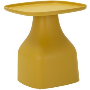 Mauro Ferretti Mesa Auxiliar Gea 48x48x50 cm Amarillo