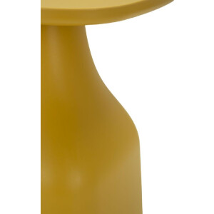 Mauro Ferretti Mesa Auxiliar Gea 48x48x50 cm Amarillo