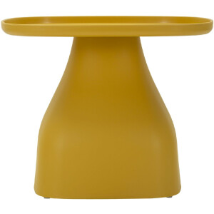 Mauro Ferretti Mesa auxiliar Gea 48x48x38 cm amarilla