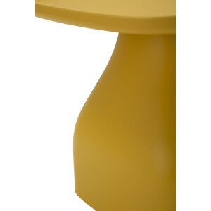 Mauro Ferretti Mesa auxiliar Gea 48x48x38 cm amarilla
