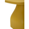 Mauro Ferretti Mesa auxiliar Gea 48x48x38 cm amarilla