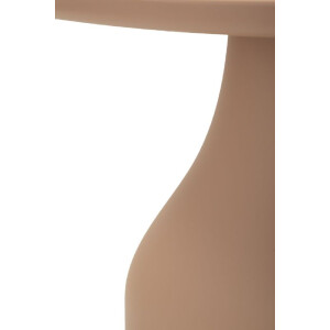 Mauro Ferretti Mesa Auxiliar Gea Rosa 48x48x50 cm