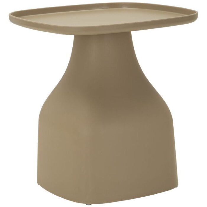 Mauro Ferretti Mesa Auxiliar Gea 48x48x50 cm gris
