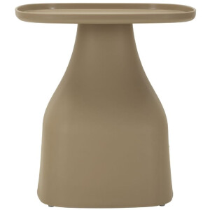 Mauro Ferretti Mesa Auxiliar Gea 48x48x50 cm gris