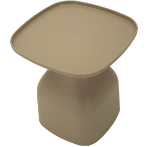 Mauro Ferretti Mesa Auxiliar Gea 48x48x50 cm gris