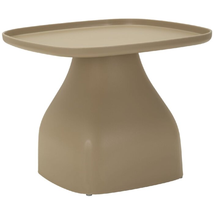 Mauro Ferretti Mesa Auxiliar Gea 48x48x38 cm gris