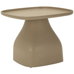Mauro Ferretti Mesa Auxiliar Gea 48x48x38 cm gris