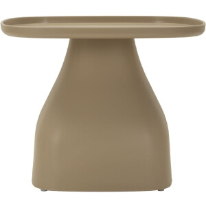 Mauro Ferretti Mesa Auxiliar Gea 48x48x38 cm gris