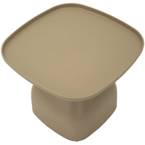 Mauro Ferretti Mesa Auxiliar Gea 48x48x38 cm gris