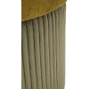 Aspen Set de pufs con almacenaje verde 2 piezas Ø42x44cm Ø35x37cm poliéster terciopelo