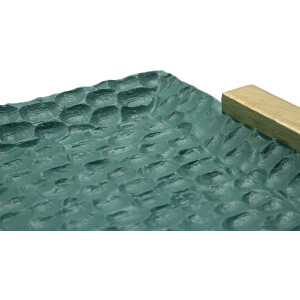 Grent Bandeja 34x19,5x3 cm Verde Dorado Decorativa no apta alimentos