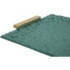 Grent Bandeja 34x19,5x3 cm Verde Dorado Decorativa no apta alimentos