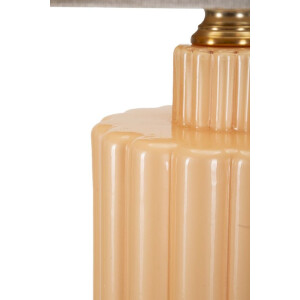 Mauro Ferretti Lámpara de mesa Perly Ø40,5x69,5cm Cristal Dorado E27 40W