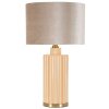Mauro Ferretti Lámpara de mesa Perly Ø40,5x69,5cm Cristal Dorado E27 40W
