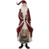 Decoración Papá Noel Clayre & Eef 5Y1317 Metal 33x16x85 cm Rojo Blanco