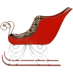 Clayre & Eef Adorno navideño Trineo decorativo...