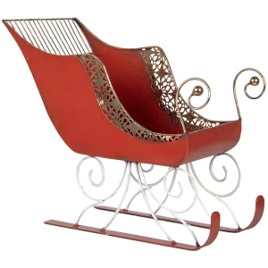 Clayre & Eef Adorno navideño Trineo decorativo...