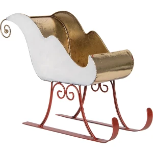 Clayre & Eef Adorno navideño trineo 38x15x28...