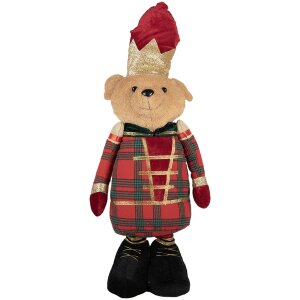Clayre & Eef Oso decorativo Navideño Uniforme...