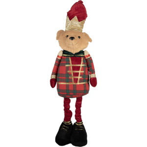 Clayre & Eef Oso decorativo Navideño Uniforme...