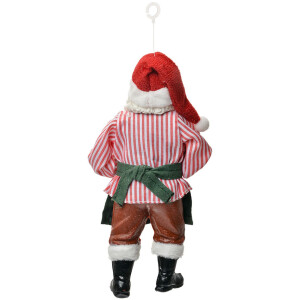 Clayre & Eef 66241 Adorno Colgante Papá Noel...