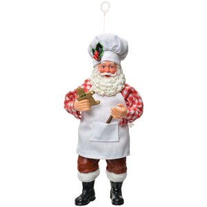 Clayre & Eef 66243 Adorno Navidad Hombre de Panadero...