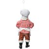 Clayre & Eef 66243 Adorno Navidad Hombre de Panadero 9x6x17 cm