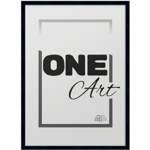 Marco de fotos FramesFactory Hekla 42x59,4 cm negro