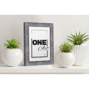 Marco de fotos FramesFactory Hekla 18x24 cm Beton
