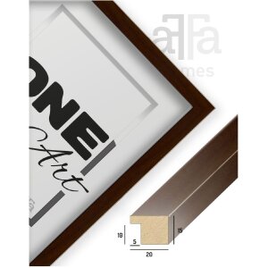 Marco de fotos FramesFactory Hekla 70x100 cm wenge RMDF HEKLA/22 70x100